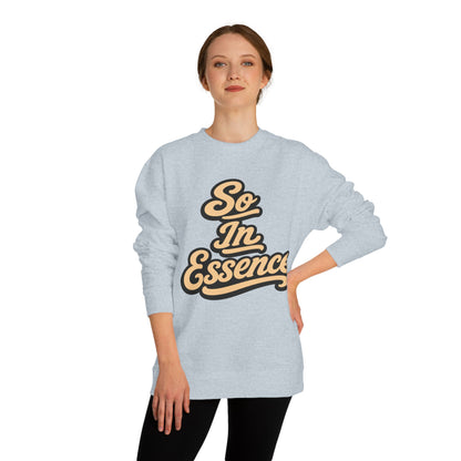 So In Essence Sweatshirt — Retro Script Crewneck Pullover