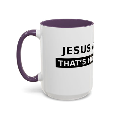 Coffee Mug — 'Caffeine & Insulin: That’s How I Function' Accent Mug