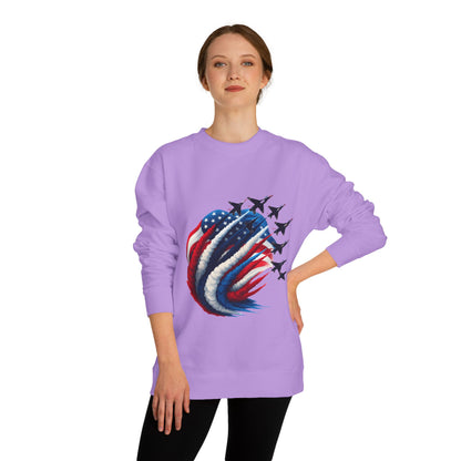 Patriotic Jet Squadron Sweatshirt