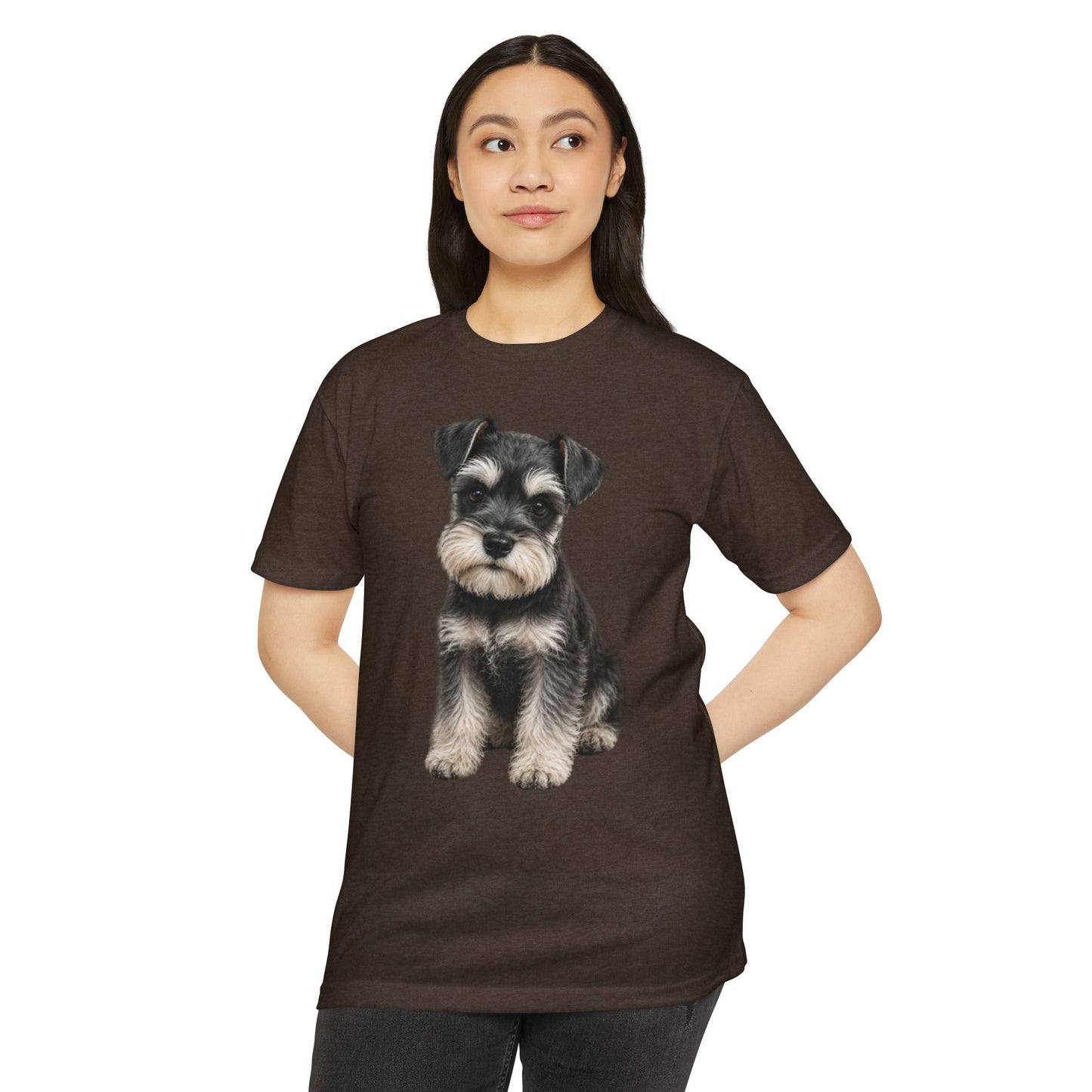 Schnauzer Puppy T-Shirt — Cute Dog Graphic Tee