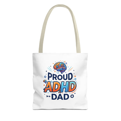 Proud ADHD Dad Tote Bag — Awareness Gift for Fathers