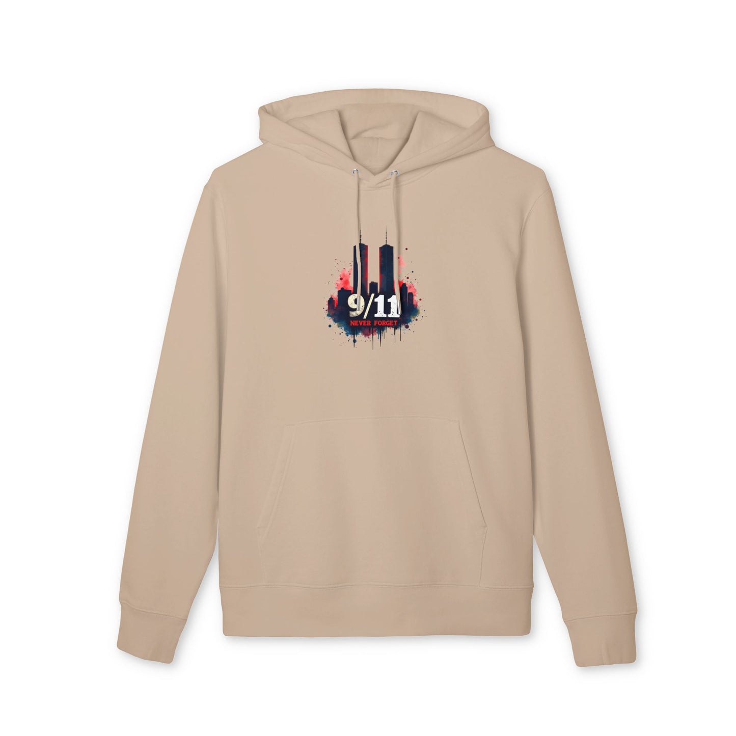 9/11 Memorial Hoodie — Twin Towers Tribute Pullover