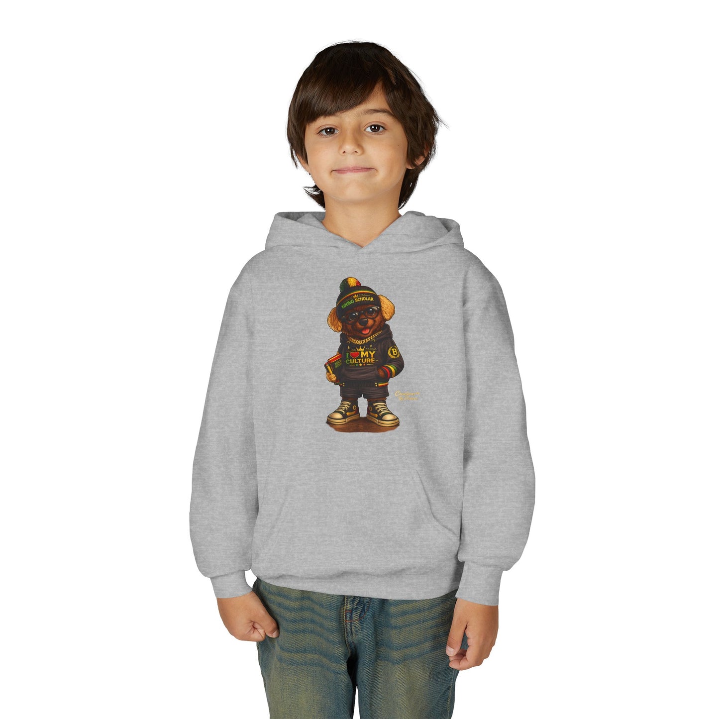 Youth Heavy Blend Hooded Sweatshirt