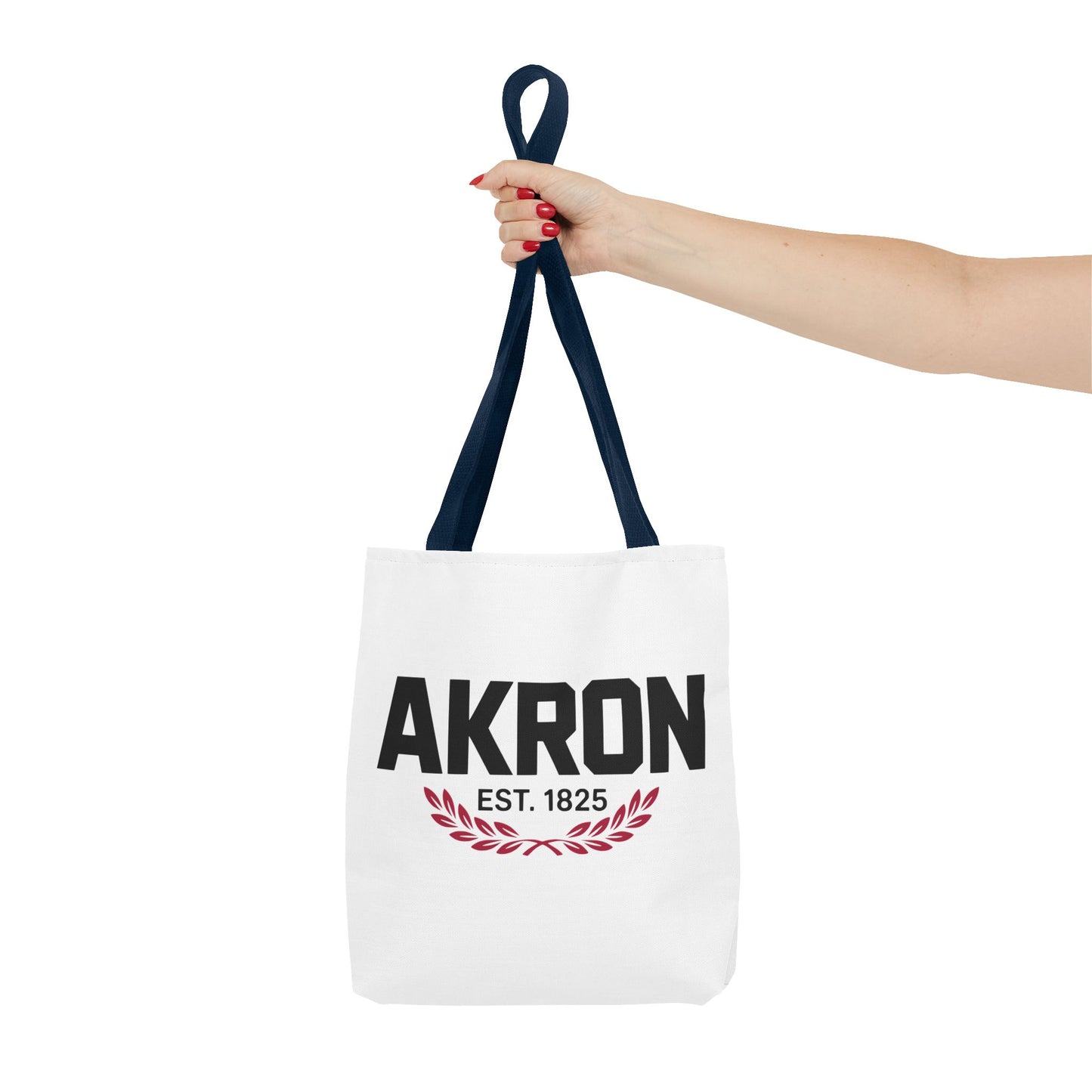 Akron Est. 1825 Tote Bag — City Pride Canvas Tote