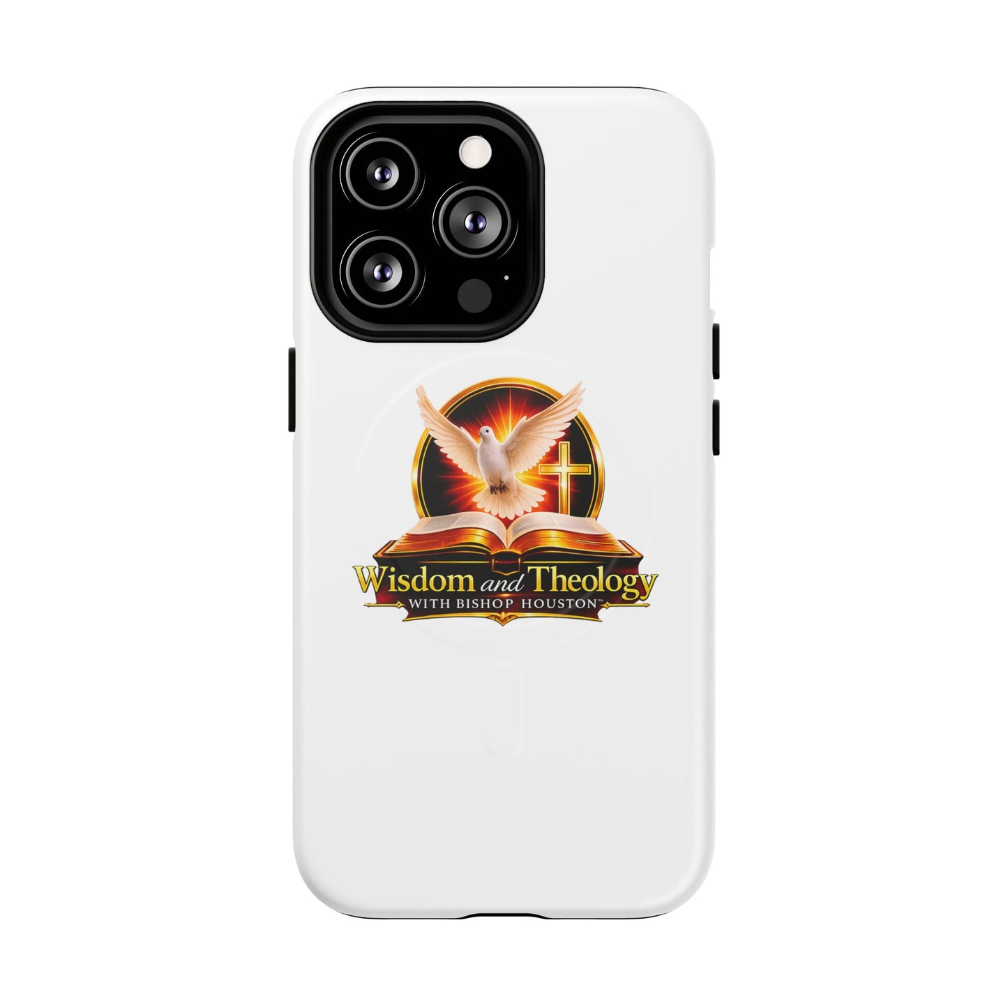 Wisdom and Theology Phone Case — Tough Magnetic Christian iPhone Cover