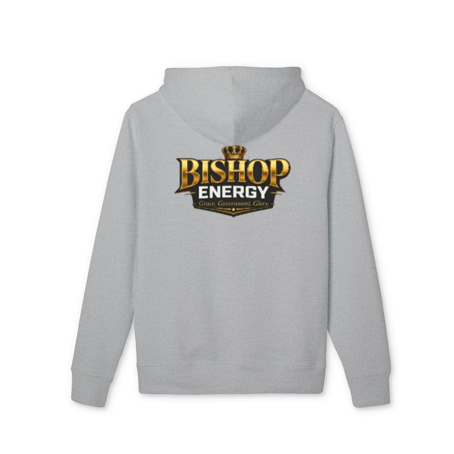 Bishop Energy Hoodie — Gold Crown Logo Pullover