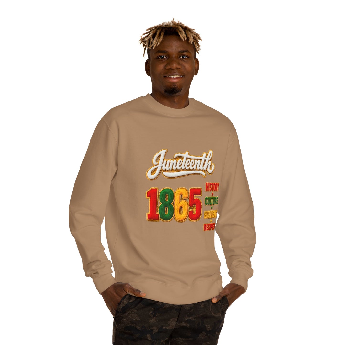 Juneteenth 1865 Sweatshirt — History • Culture • Resilience • Respect