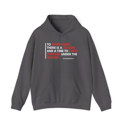 To Everything There Is a Season - Ecclesiastes 3:1 Hoodie