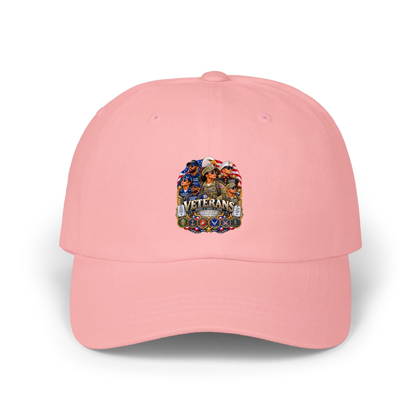 Dad Cap - Vintage Floral 'Wilderness' Patch Baseball Hat