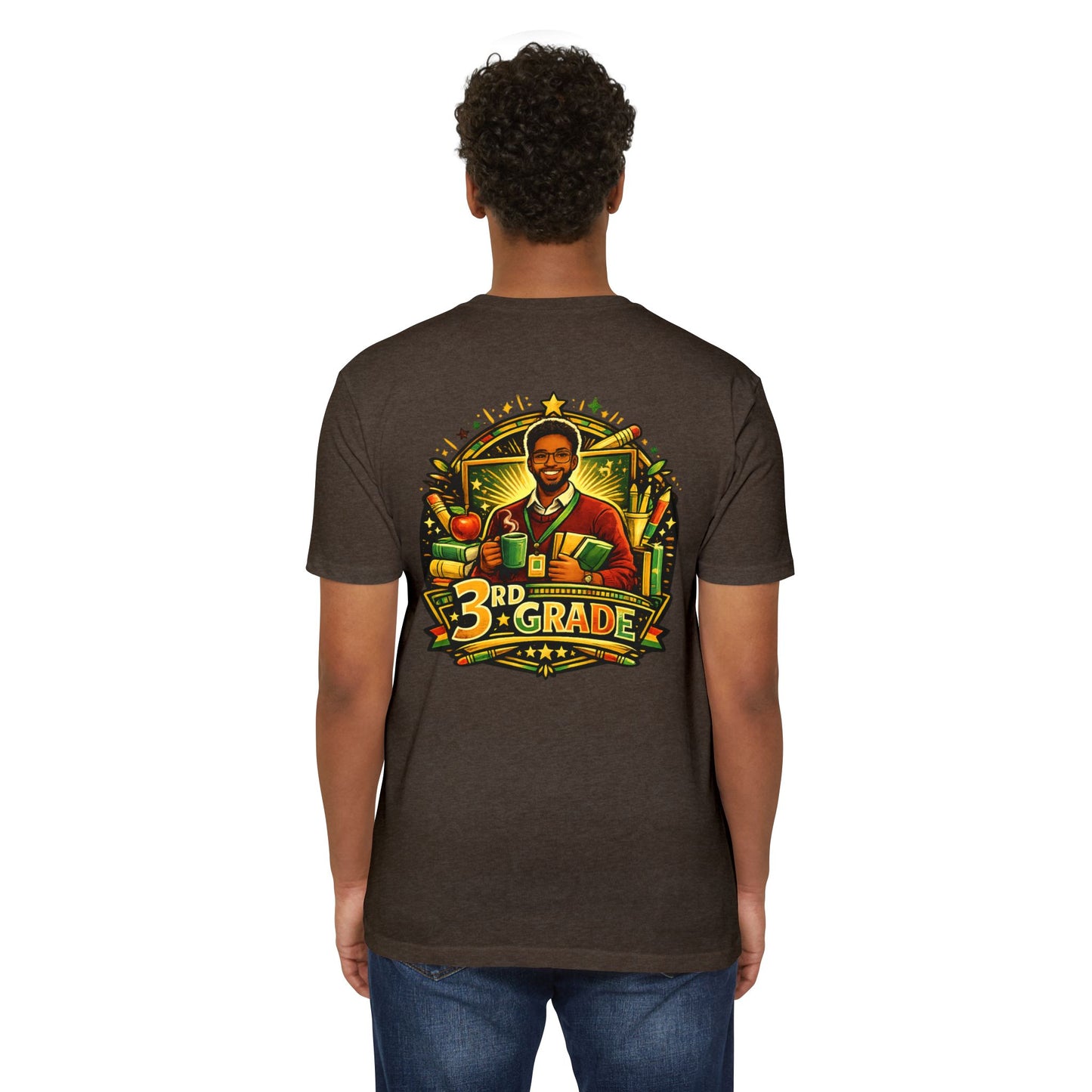 3rd Grade Teacher T-Shirt — Proud Elementary School Teacher Tee