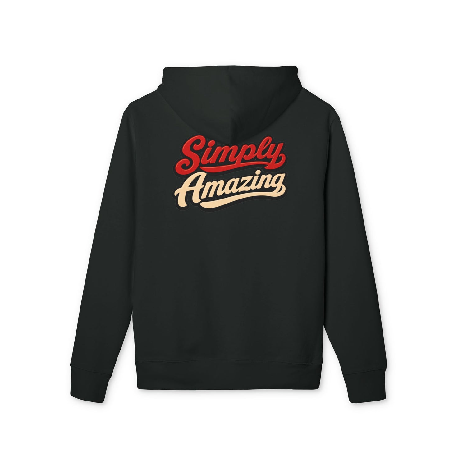 Simply Amazing Hoodie — Retro Script Graphic Pullover