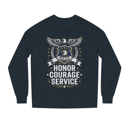 Police Honor Courage Service Sweatshirt