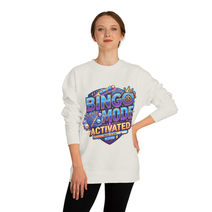 Bingo Mode Activated Sweatshirt — Fun Gamer/Player Bingo Crewneck