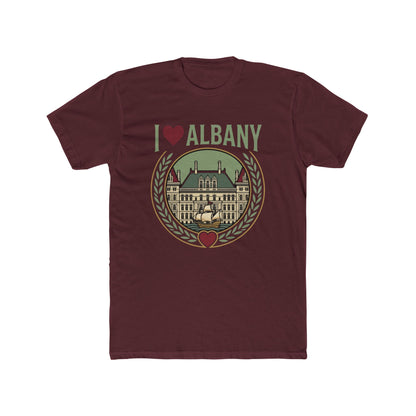 I  Albany T‑Shirt — Vintage Capitol Building City Pride Tee