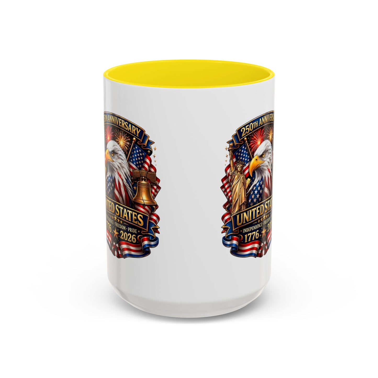 250th Anniversary United States Eagle Coffee Mug – Patriotic 1776–2026 Accent Mug