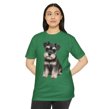 Schnauzer Puppy T-Shirt — Cute Dog Graphic Tee