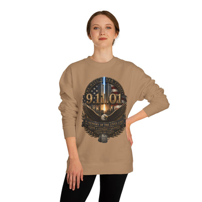 9/11 Memorial Sweatshirt – In Memory of the Lives Lost Tribute Crewneck