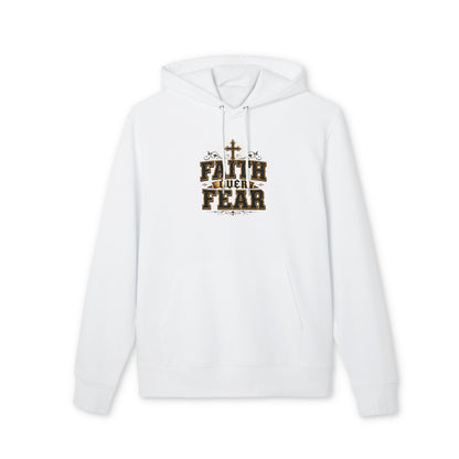 Faith Over Fear Hoodie — Christian Inspirational Pullover