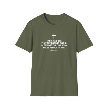 “Taste and See” Psalm 34:8 T-Shirt