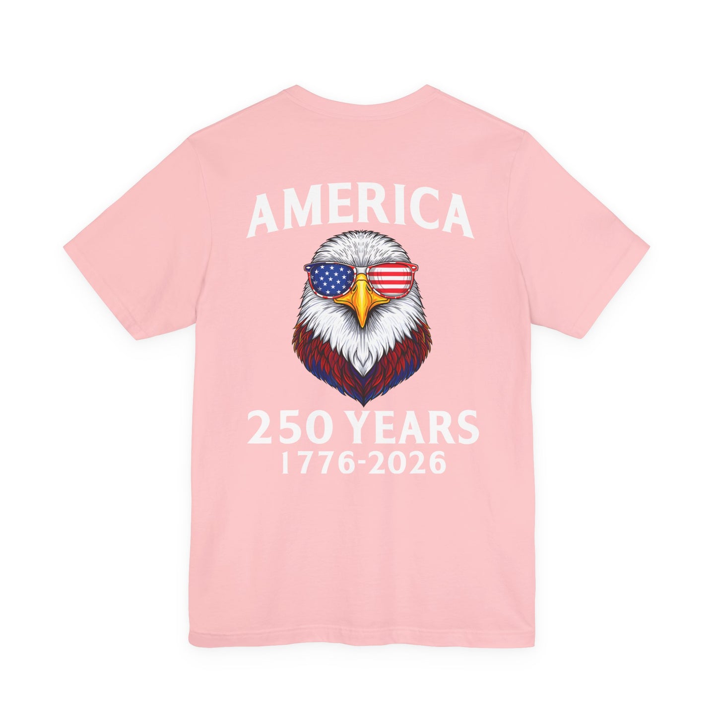 America 250 Years Tee — Patriotic Bald Eagle 1776-2026 T-Shirt