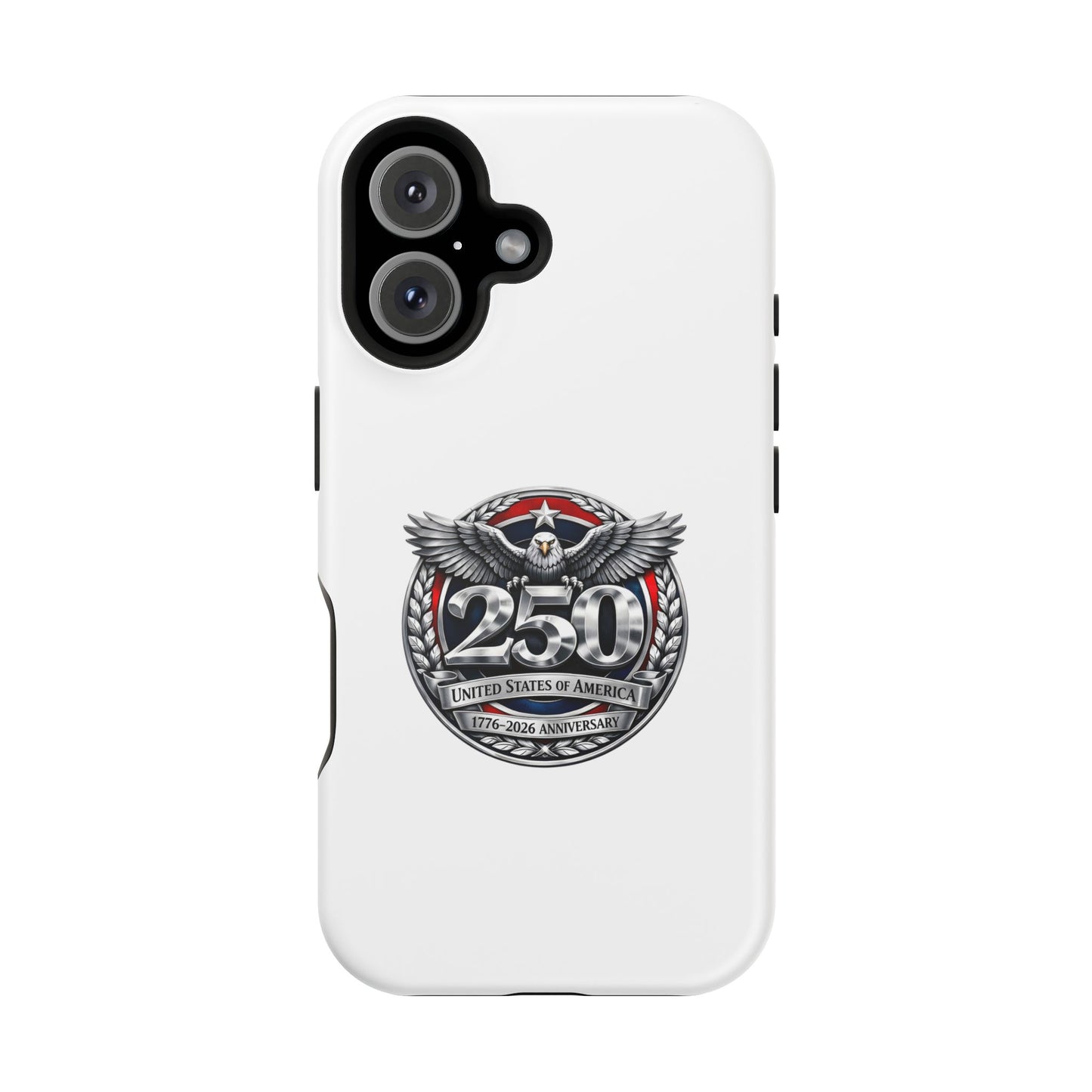 iPhone Magnetic Impact Case — 250th Anniversary Eagle Badge Design