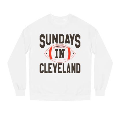 Sundays in Cleveland Football Sweatshirt