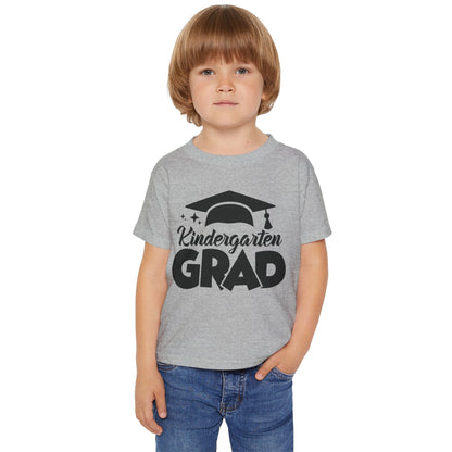 Kindergarten Grad Toddler T-Shirt — Cute Graduation Cap Design