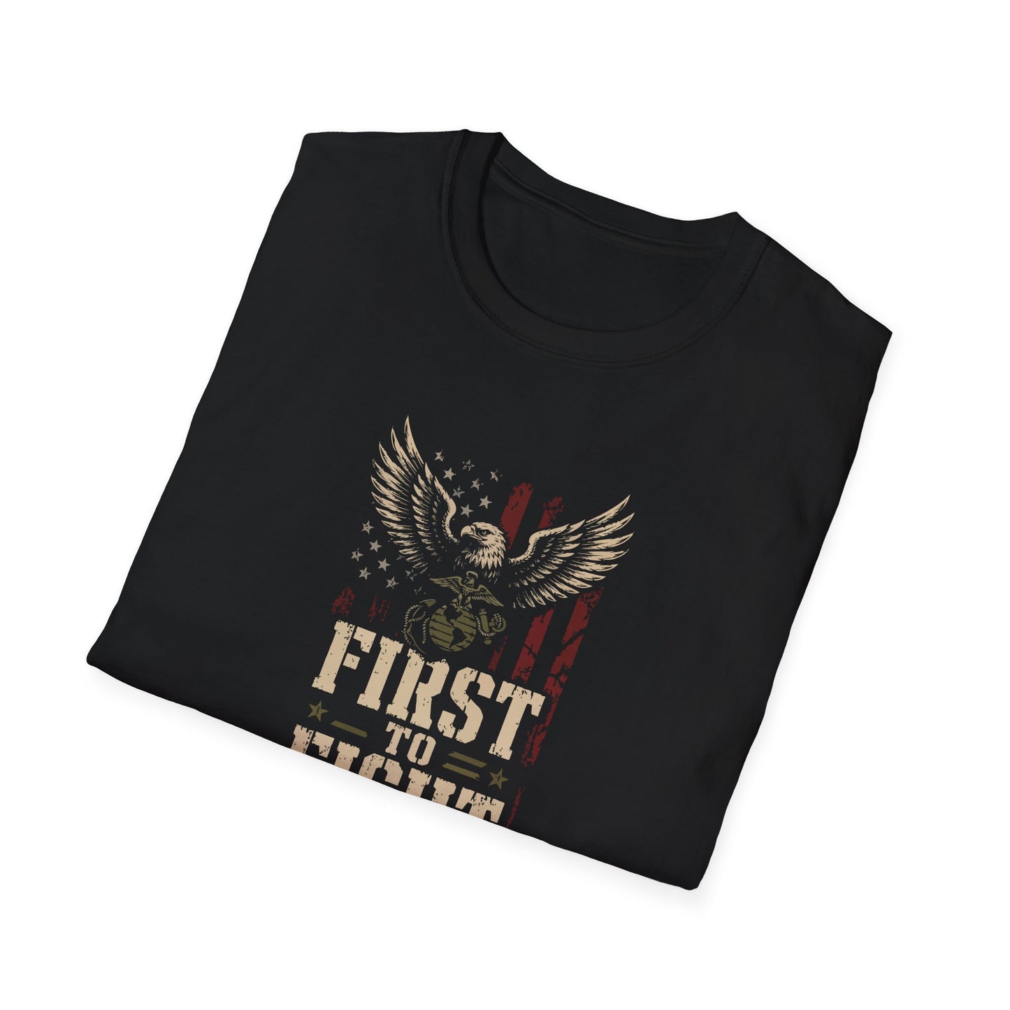 First to Fight Eagle T-Shirt