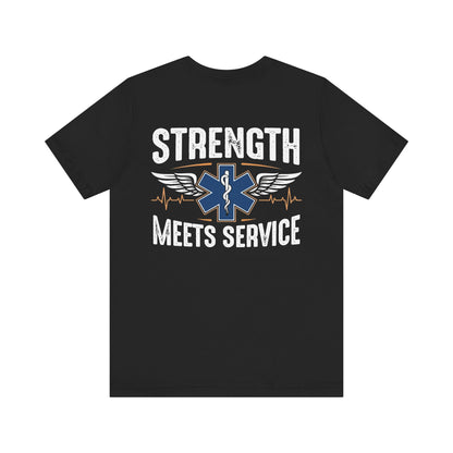 Strength Meets Service EMS T-Shirt
