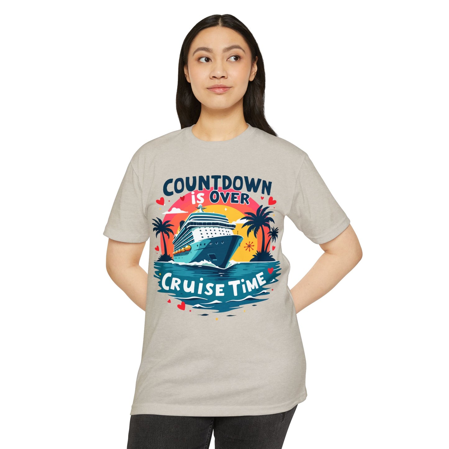 Cruise Time T-Shirt — "Countdown Is Over" Vacation Cruise Tee