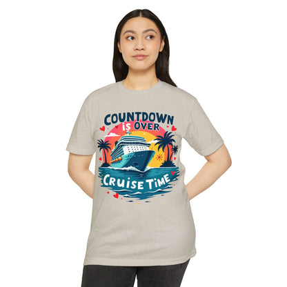 Cruise Time T-Shirt — "Countdown Is Over" Vacation Cruise Tee