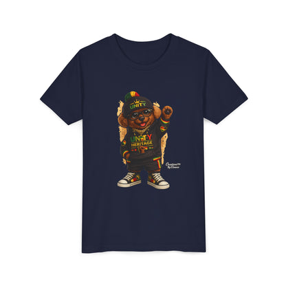 Kids Unity Heritage Tee — Youth Short Sleeve Shirt with 'Unity' Design
