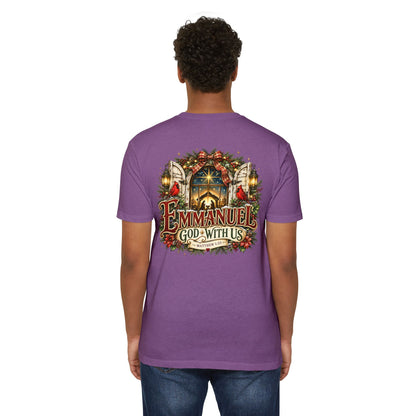 Emmanuel "God With Us" Christmas T-Shirt