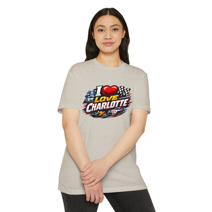 I Love Charlotte Racing T-Shirt