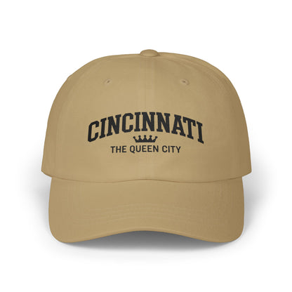 Cincinnati 'The Queen City' Embroidered Dad Cap