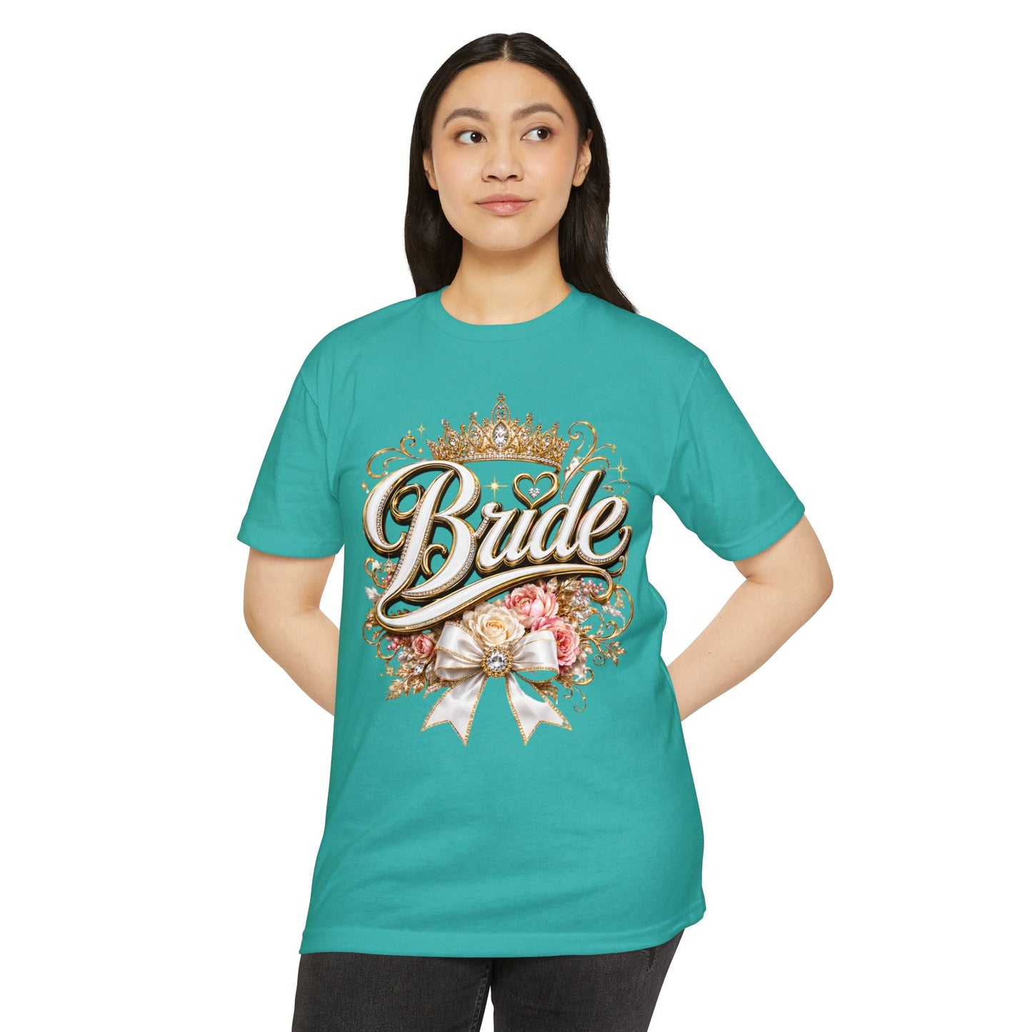 Bride Floral Crown T-Shirt