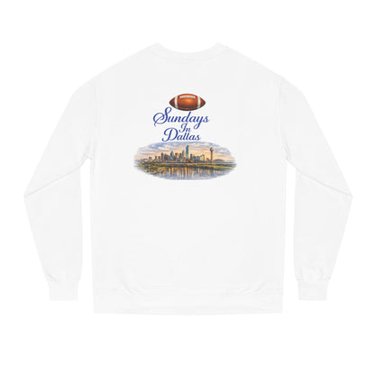 Dallas Skyline Football Sweatshirt — "Sundays in Dallas" Crewneck
