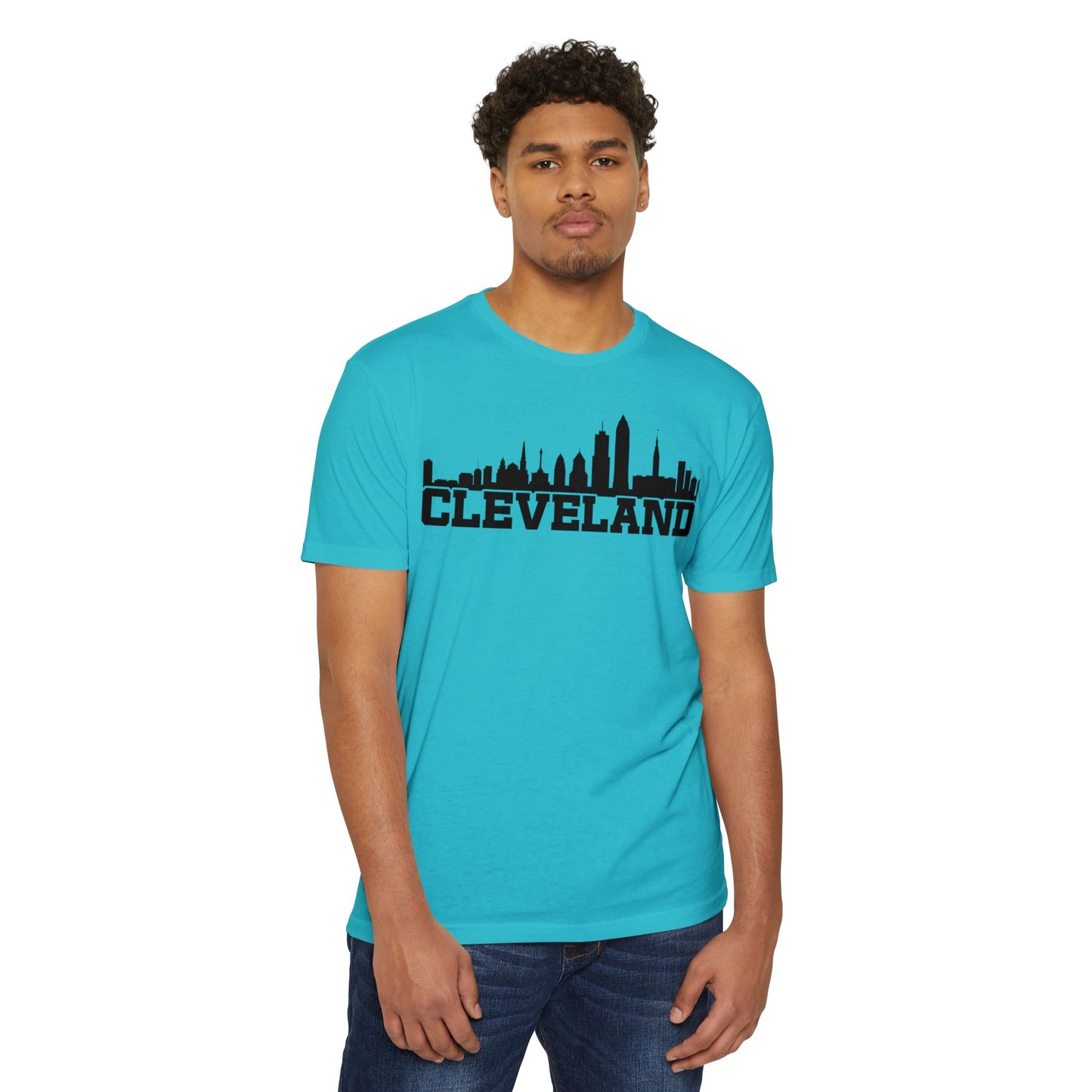 Cleveland Skyline T-Shirt — Retro City Silhouette Tee