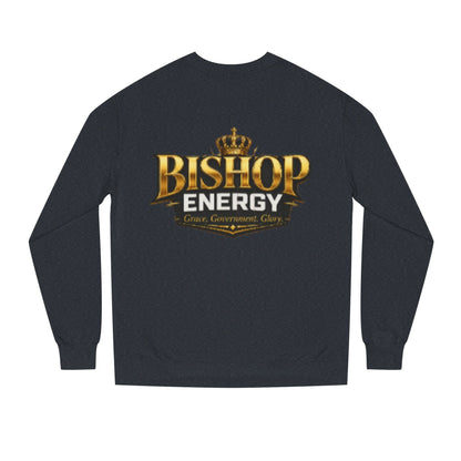 Bishop Energy Crewneck Sweatshirt — Gold Crown Logo Streetwear