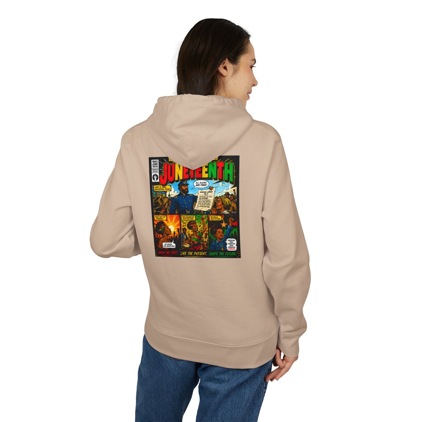 Juneteenth Comic Cover Hoodie — Juneteenth Celebration Pullover