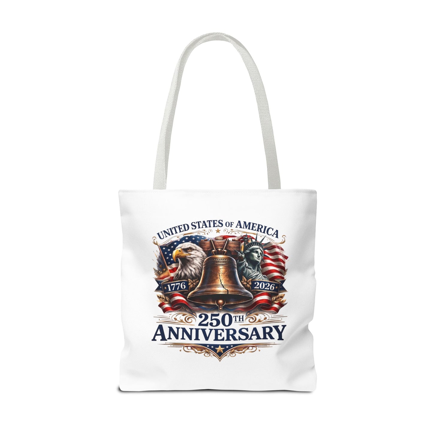 Anniversary Tote Bag — "United States of America 250th Anniversary" Liberty Bell Design