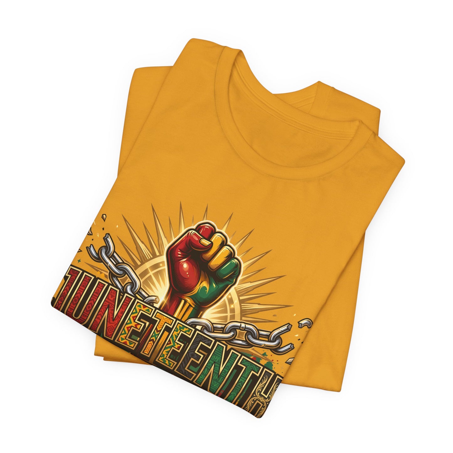 Juneteenth Graphic Tee — "Honoring the Past, Empowering the Future"