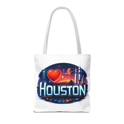 I  Houston Retro Space Tote Bag