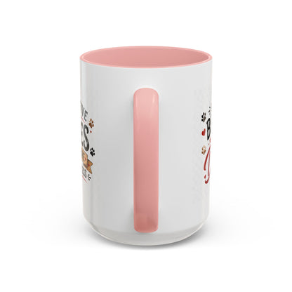 Pawsitive Vibes Coffee Mug - "Wag More, Worry Less" Dog Lover Accent Mug