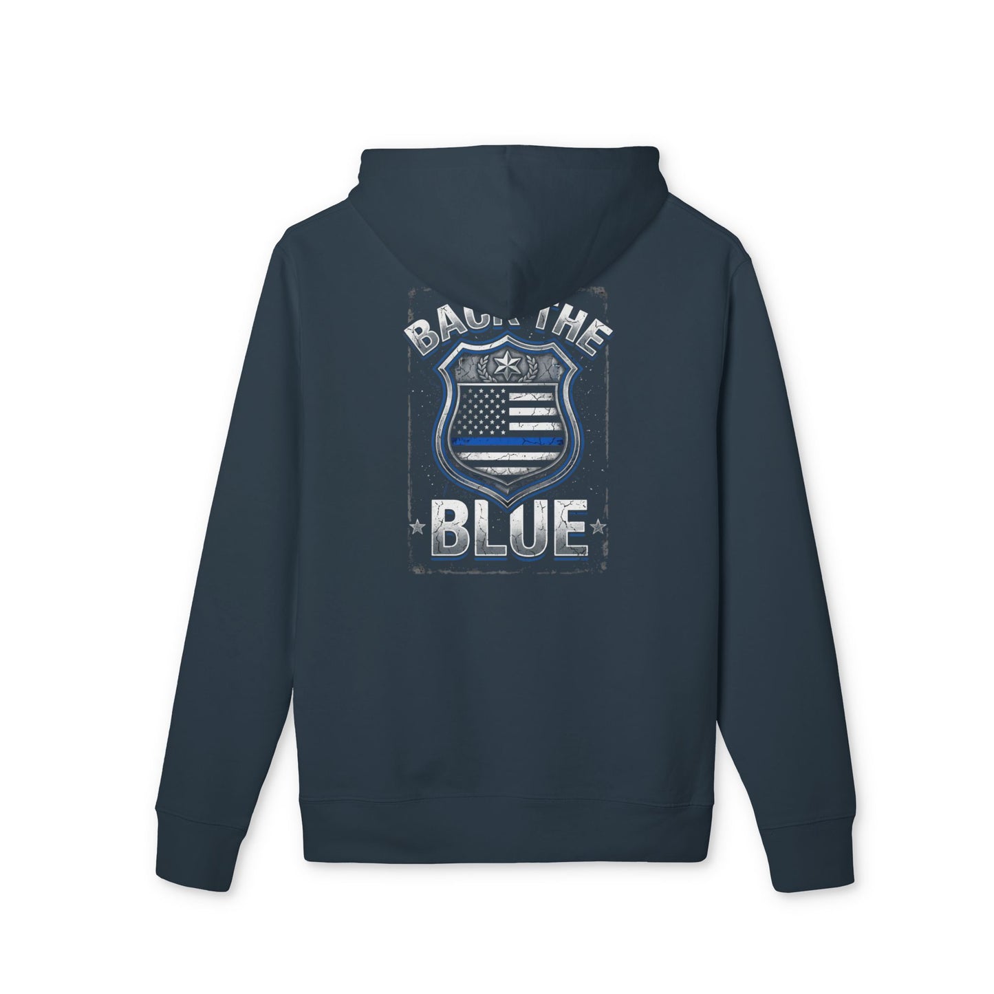 Back the Blue Hoodie – Thin Blue Line Police Support Pullover