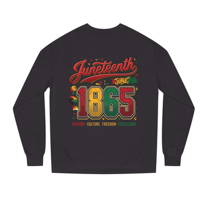 Juneteenth 1865 Crewneck Sweatshirt — History • Culture • Freedom