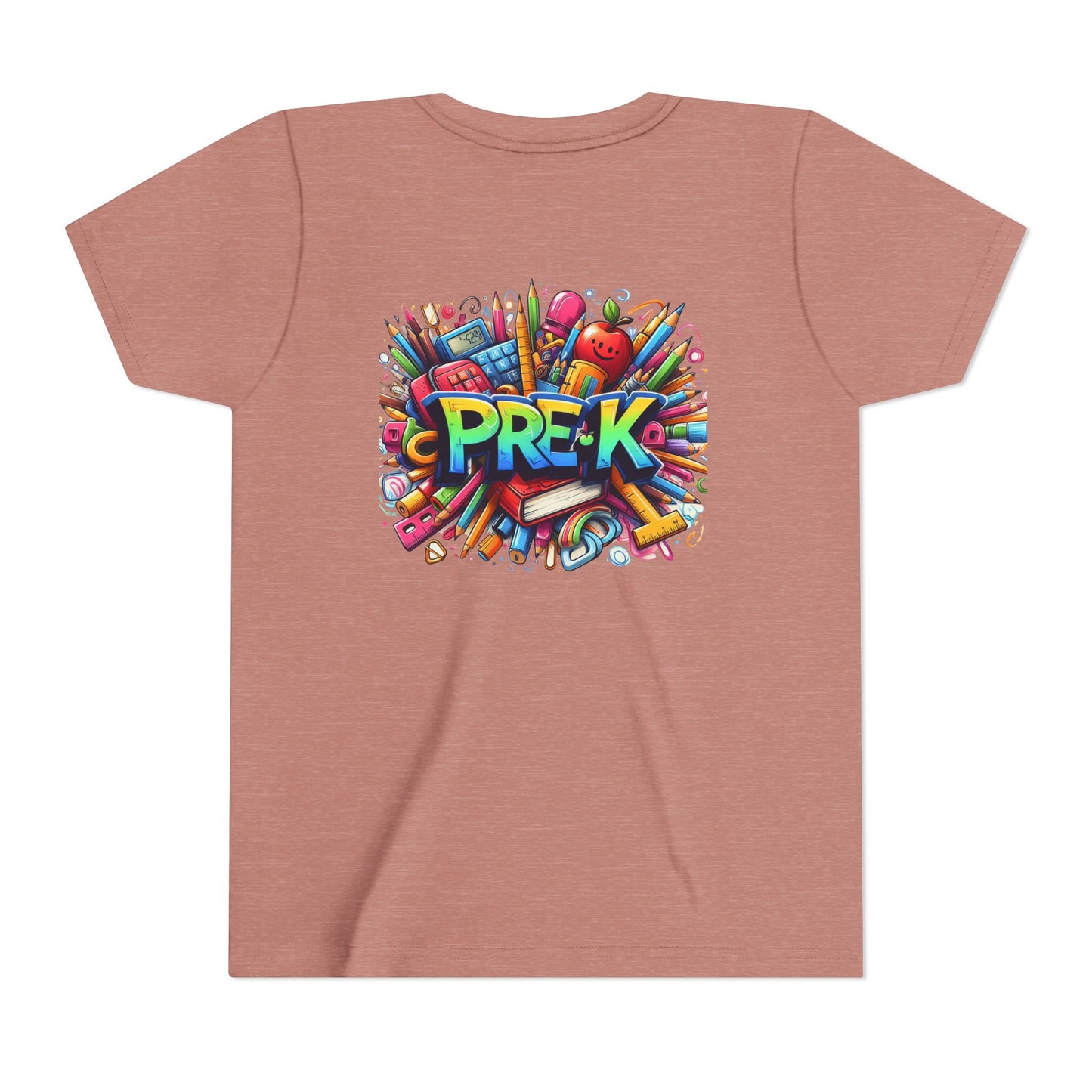 PRE-K Kids Tee — Colorful Back-to-School Pre-K Shirt for Preschoolers