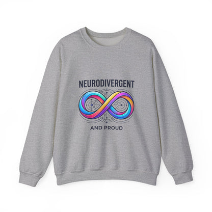 Neurodivergent and Proud Sweatshirt | autistic pride, identity-first