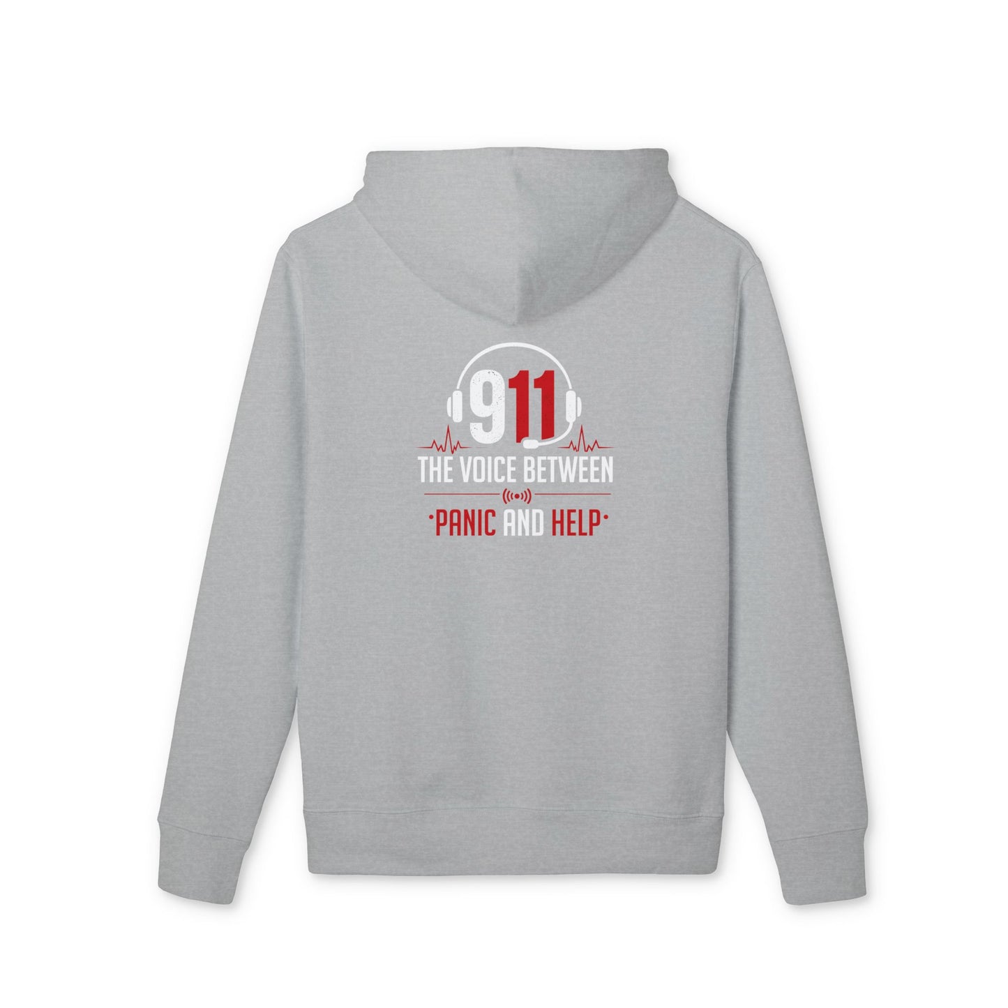 911 Dispatcher Hoodie — “The Voice Between Panic and Help” Emergency Responder Pullover
