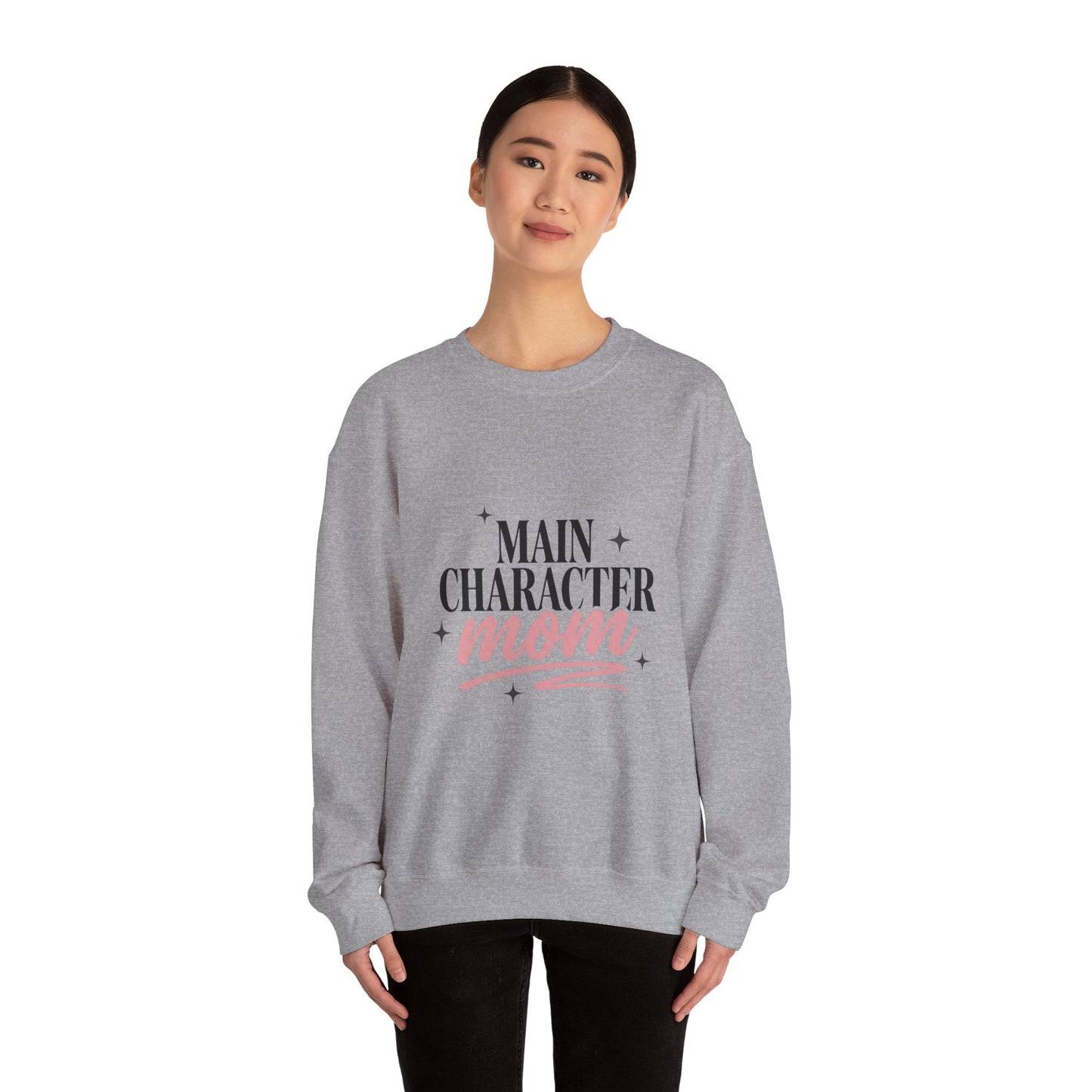Main Character Mom Sweatshirt | minimalist mom shirt, streetwear mom